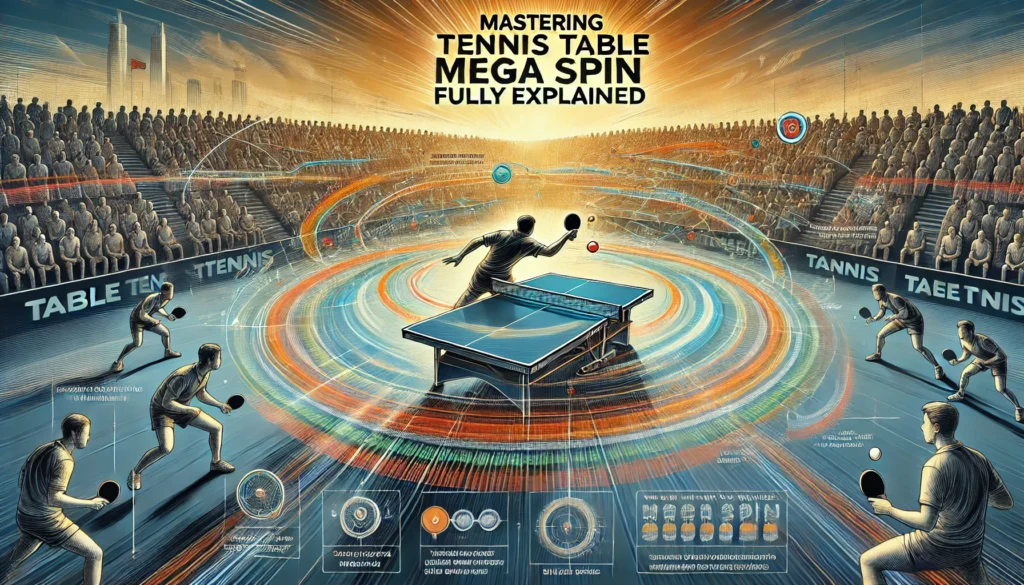 Mastering Tennis Table Mega spin, Fully Explained