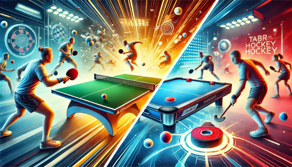 A Comprehensive Look at Table Tennis and Air Hockey